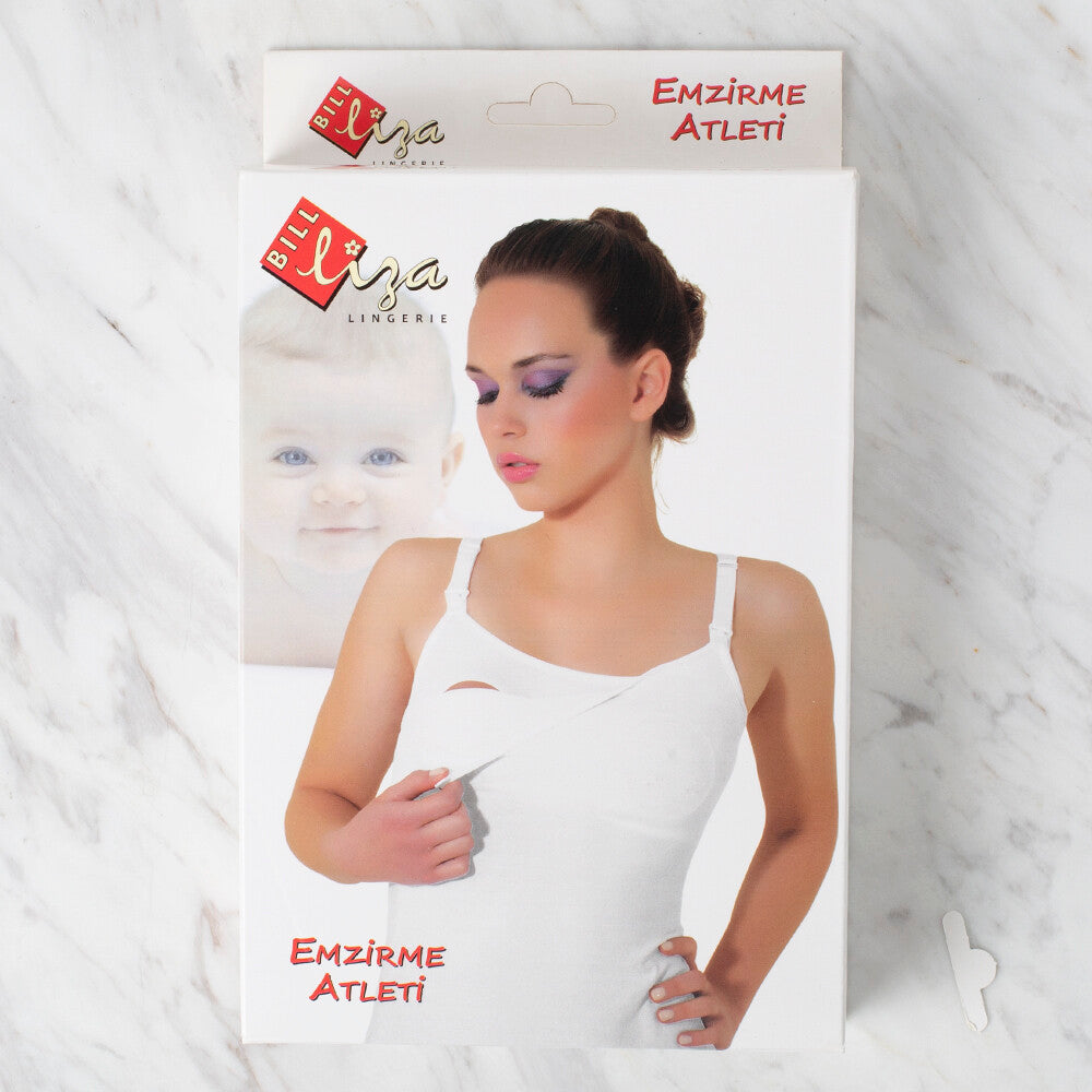 LİZA EMZİRME ATLETİ 100 BEYAZ